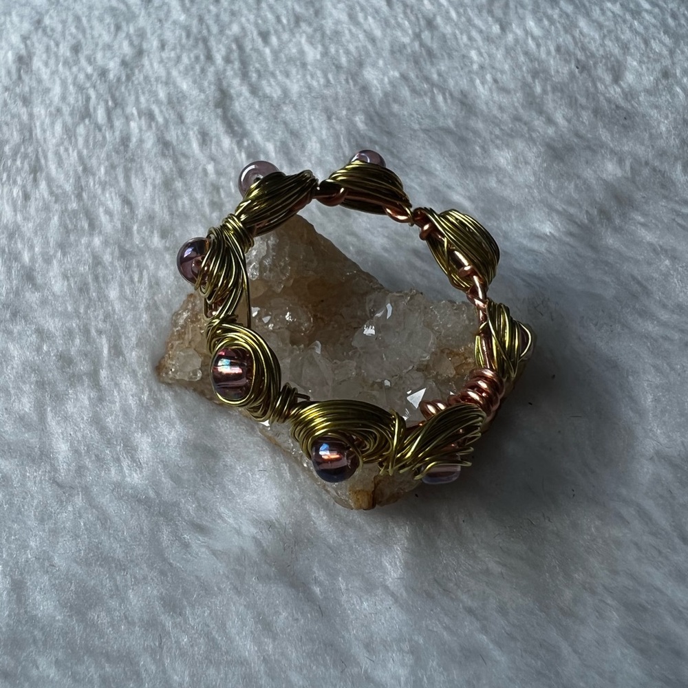 Metal wrap ring